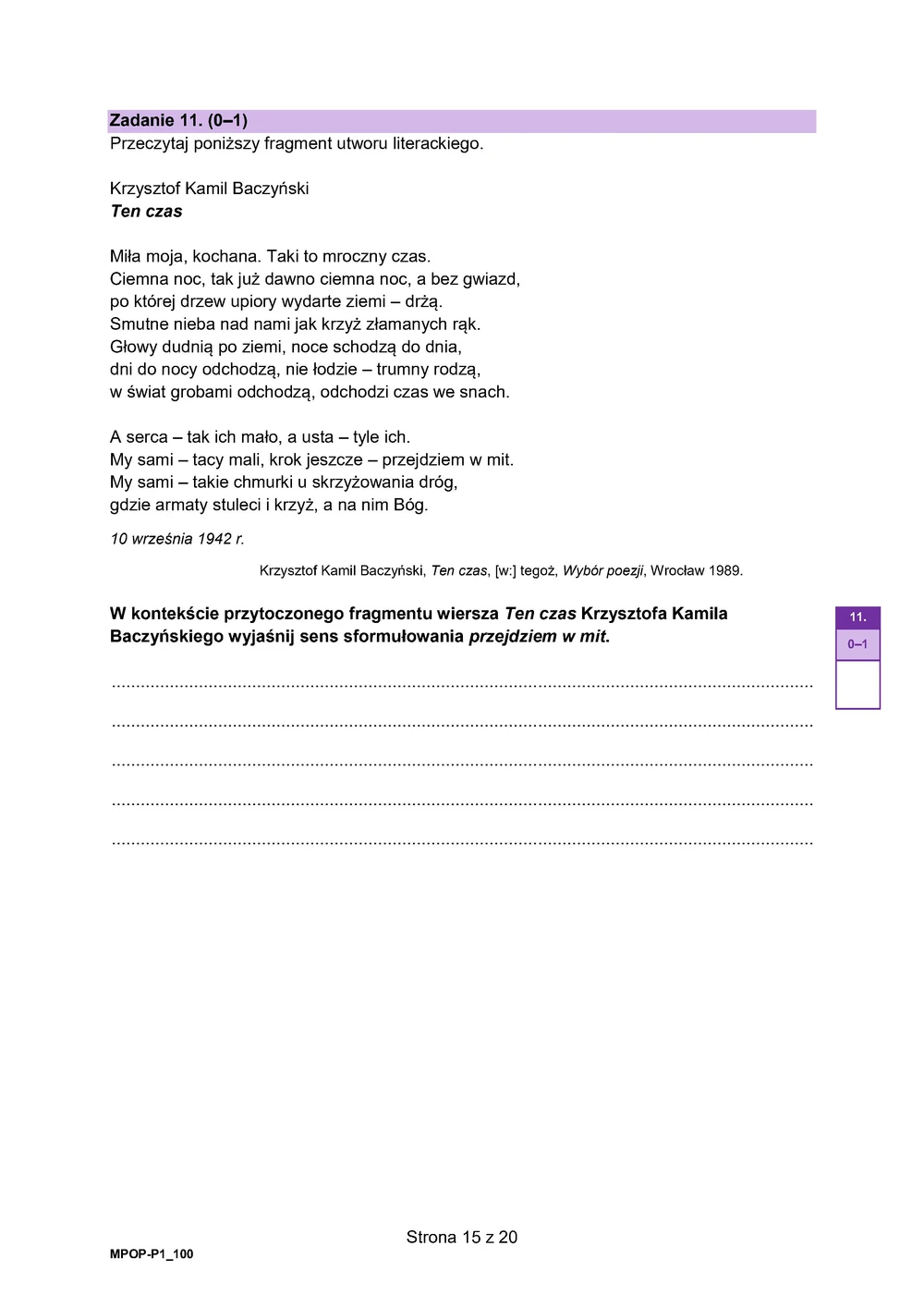 Arkusz 1 – testy - polski podstawowy - matura 2025 - maj - 0015