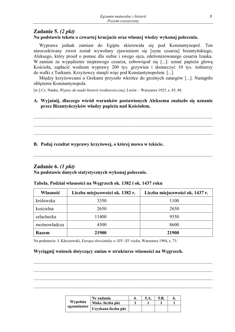 Pytania - historia, p. rozszerzony, matura 2013-strona-05