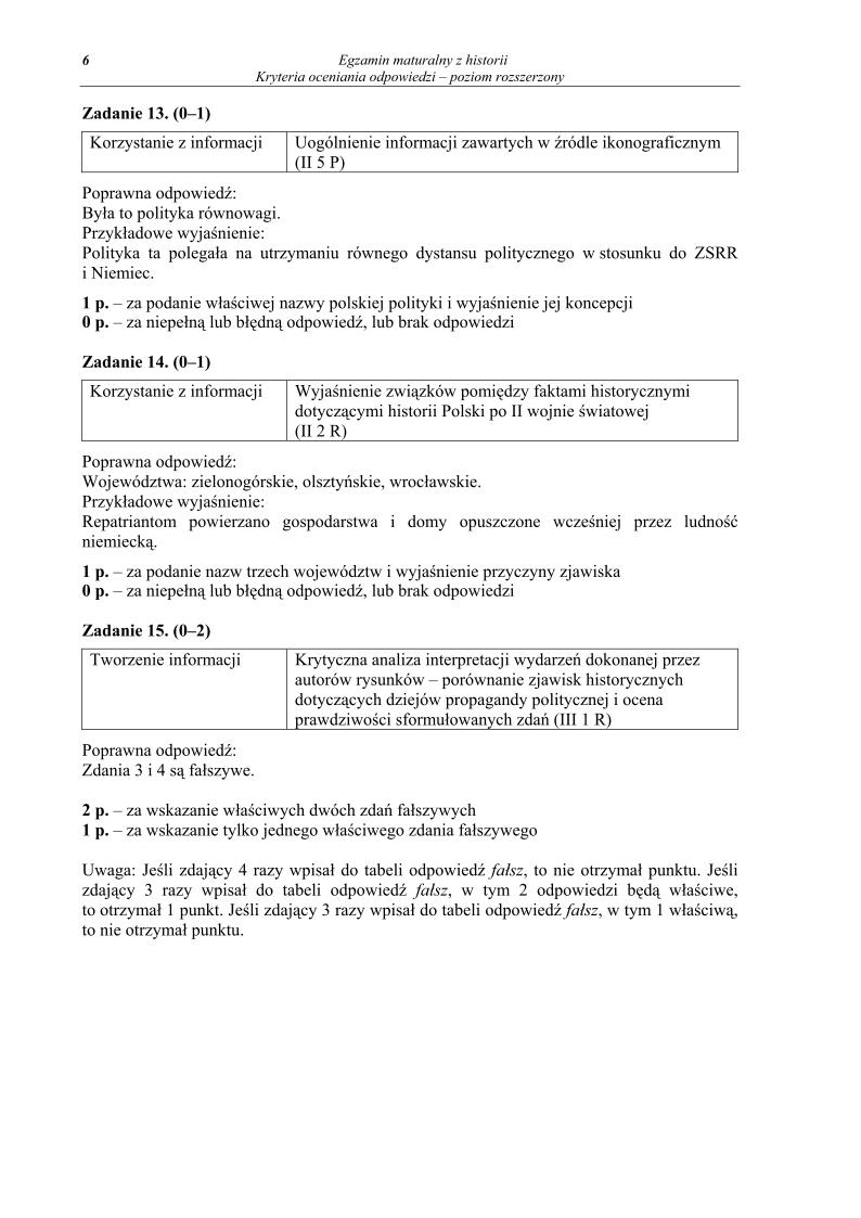 odpowiedzi - historia, p. rozszerzony, matura 2013-strona-06