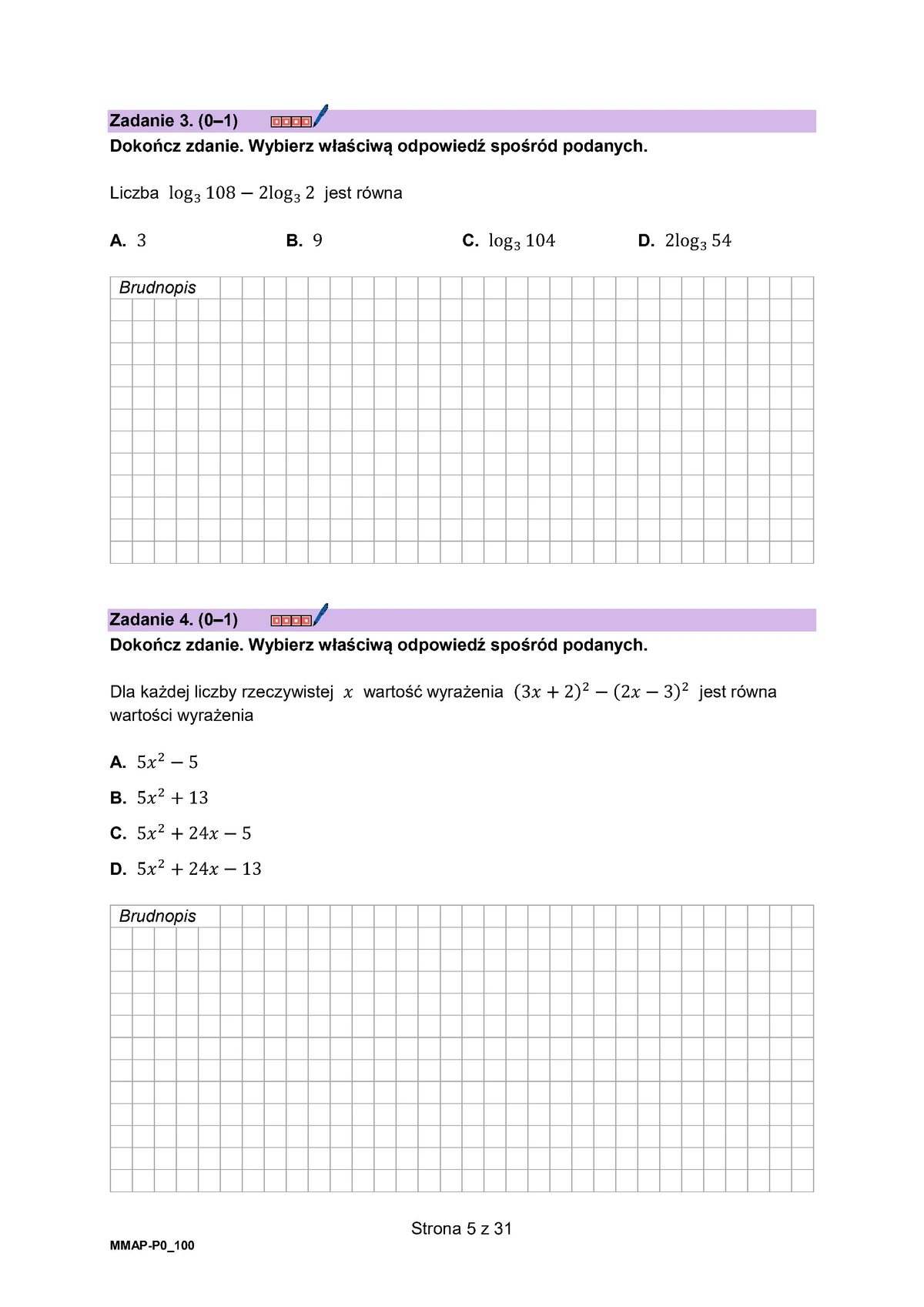 arkusz - matematyka podstawowy - matura 2025 - maj - 0005
