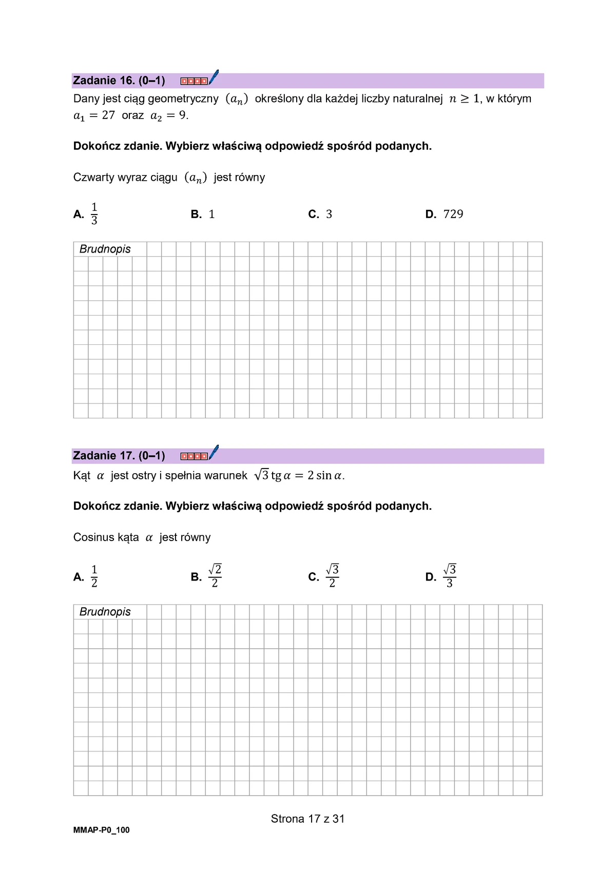 arkusz - matematyka podstawowy - matura 2025 - maj - 0017