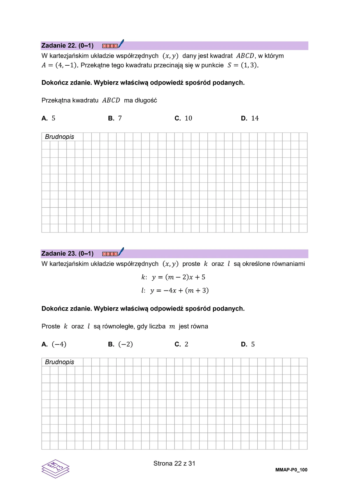arkusz - matematyka podstawowy - matura 2025 - maj - 0022
