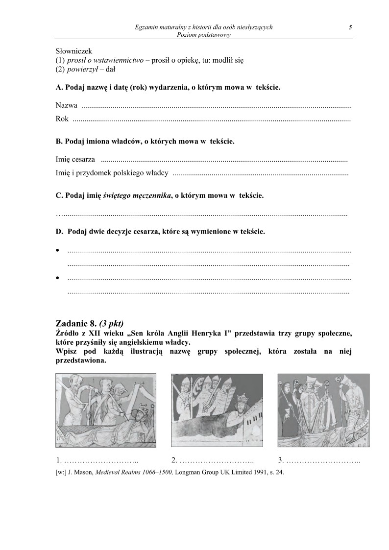 Pytania - historia dla osób niesłyszących, p. podstawowy, matura 2013-strona-05