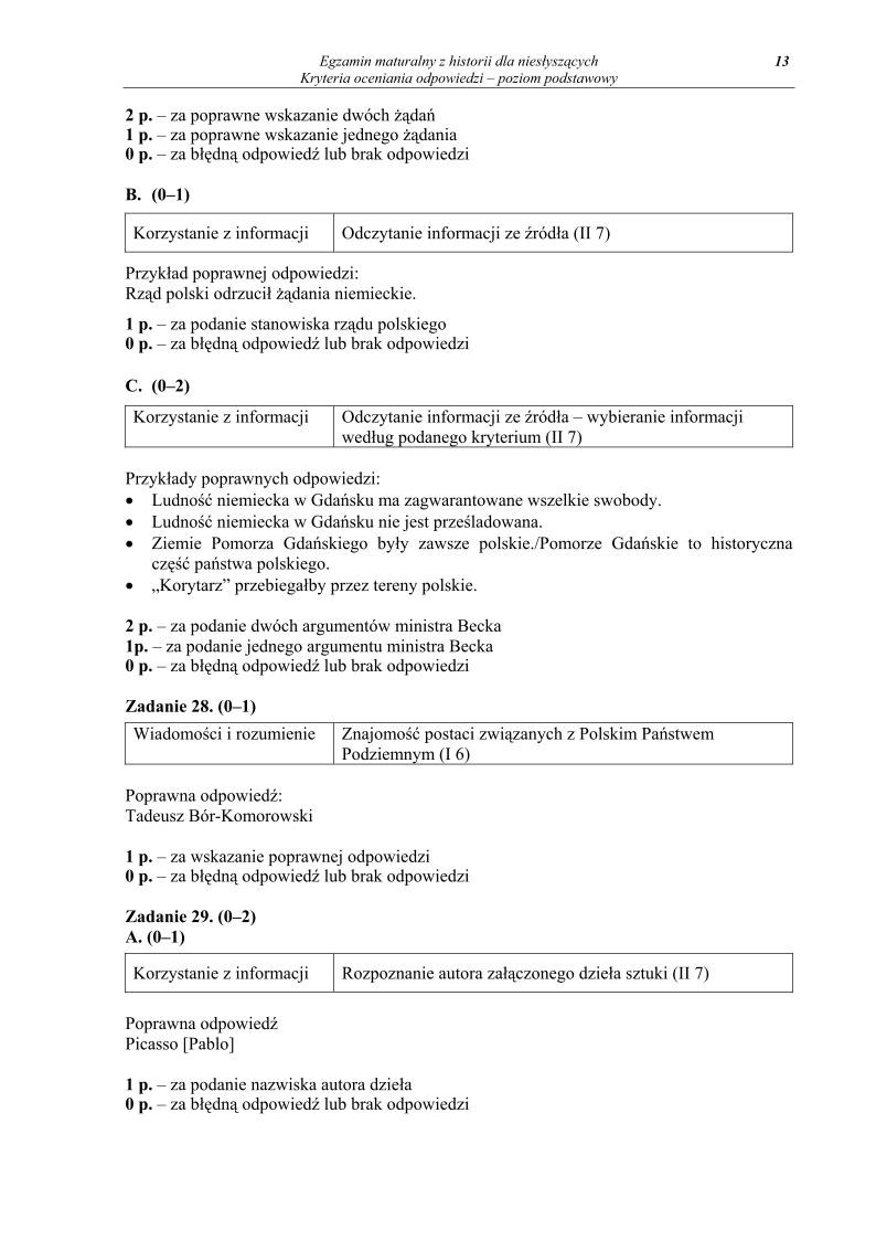 odpowiedzi - historia, dla osob nieslyszacych, matura 2013-strona-13