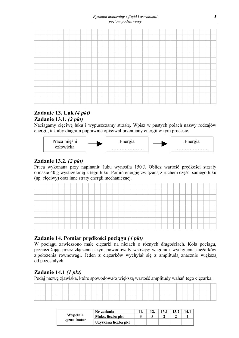 Pytania - fizyka i astronomia, p. podstawowy, matura 2013-strona-05