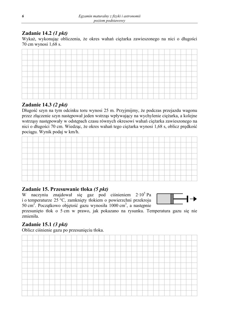 Pytania - fizyka i astronomia, p. podstawowy, matura 2013-strona-06