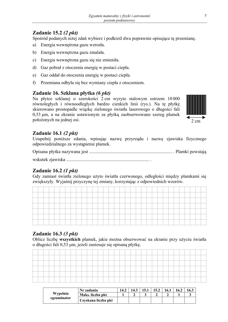 Pytania - fizyka i astronomia, p. podstawowy, matura 2013-strona-07