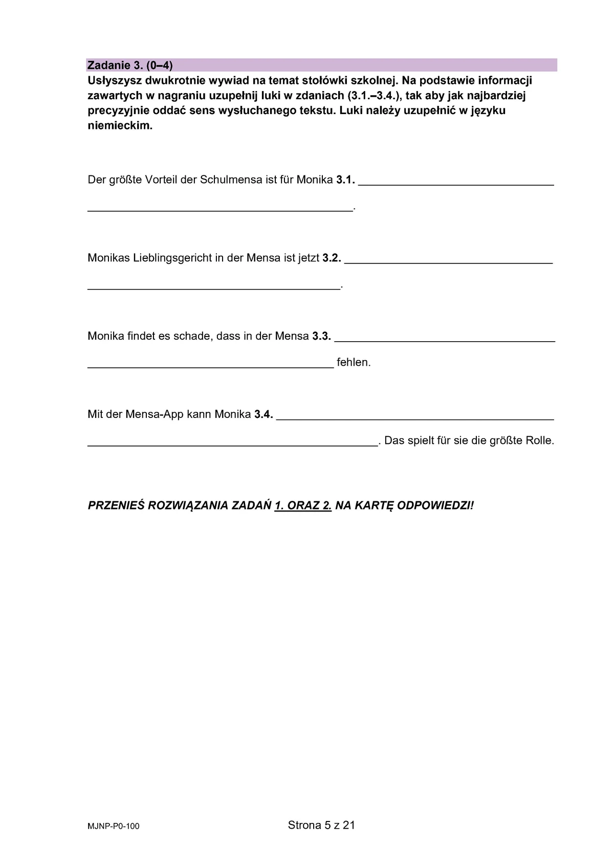 arkusz - niemiecki podstawowy - matura 2025 - maj - 0005
