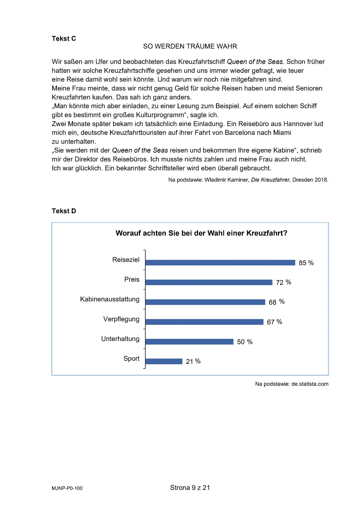 arkusz - niemiecki podstawowy - matura 2025 - maj - 0009