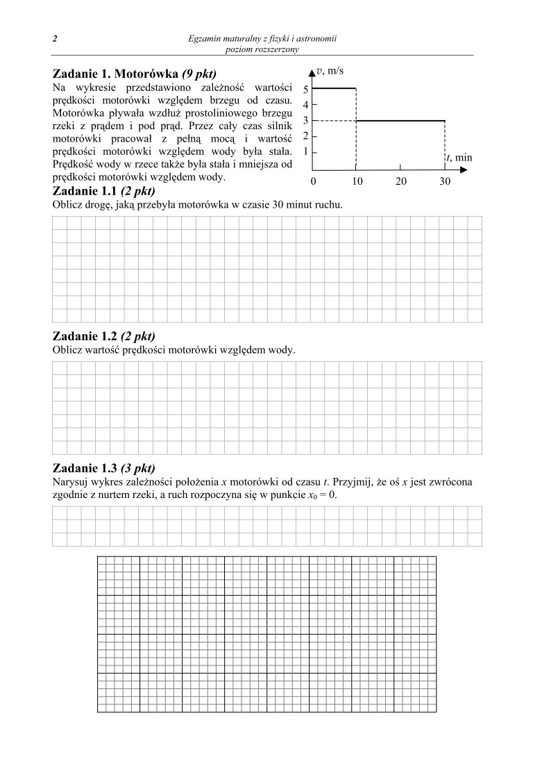 Pytania - fizyka i astronomia, p. rozszerzony, matura 2013-strona-02