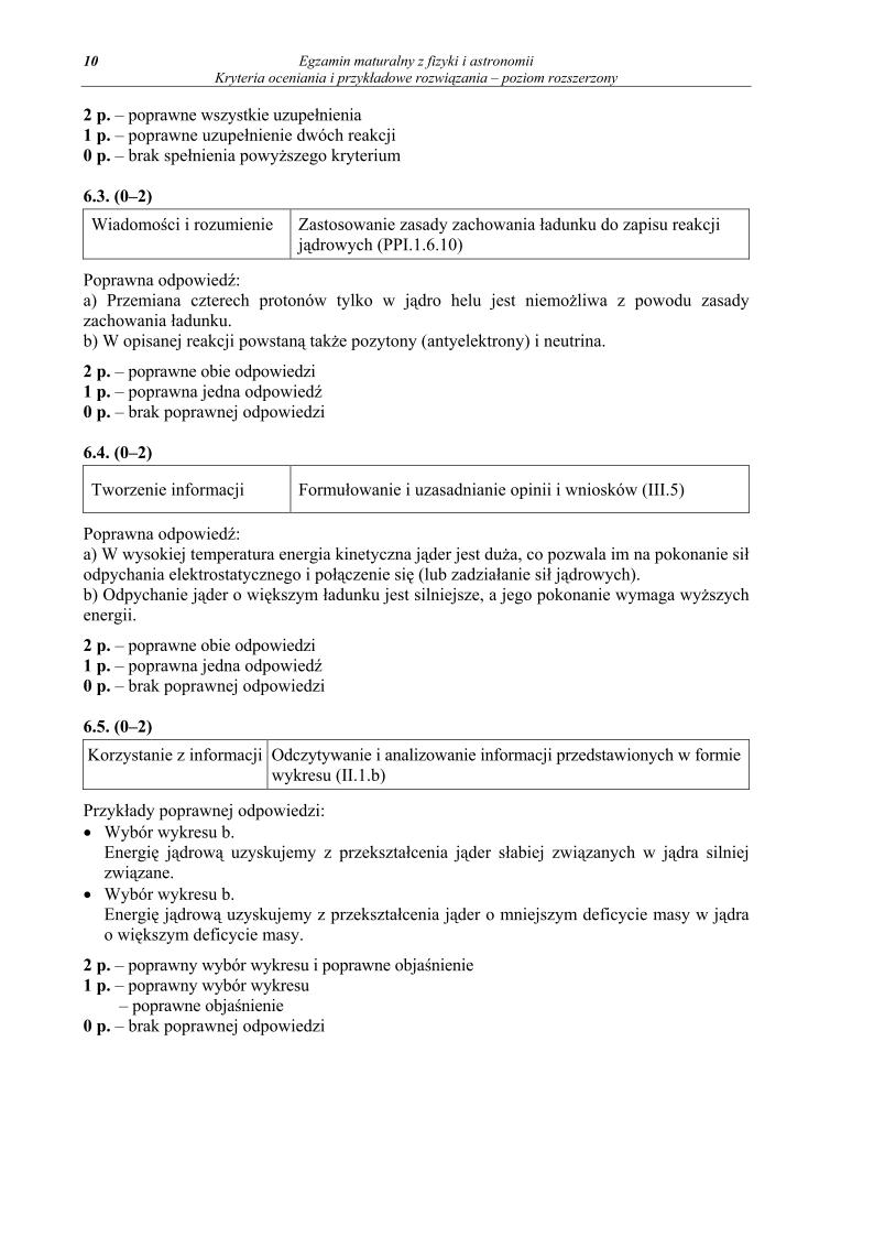 odpowiedzi - fizyka i astronomia, p. rozszerzony, matura 2013-strona-10