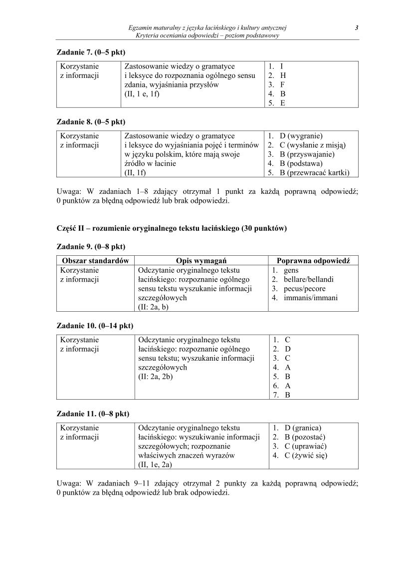 odpowiedzi - j. lacinski i kultura antyczna, p. podstawowy, matura 2013-strona-03