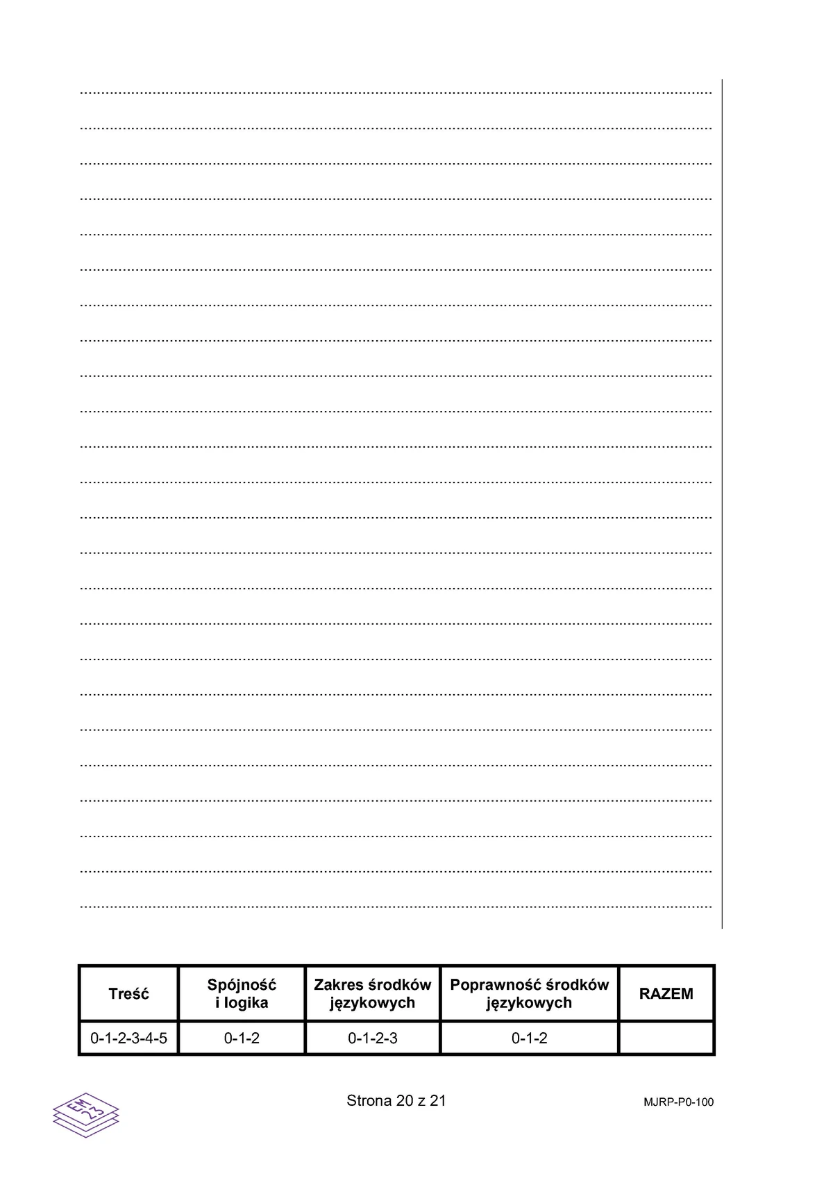 arkusz - rosyjski podstawowy - matura 2025 - maj - 0020
