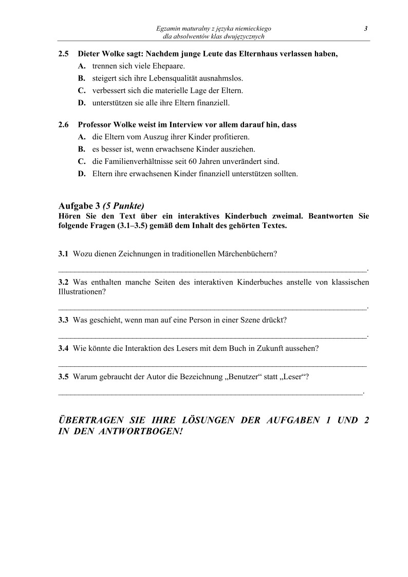 Pytania - j. niemiecki dla absolwentów klas dwujęzycznych, matura 2013-strona-03