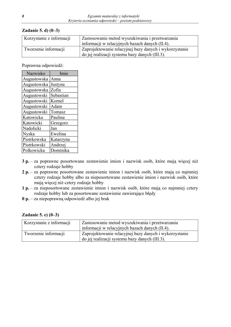 odpowiedzi - informatyka, p. podstawowy, matura 2013-strona-08
