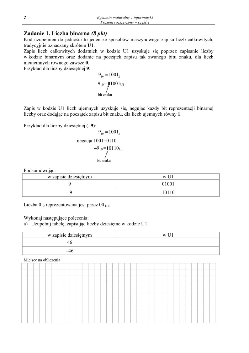 Pytania - informatyka, p. rozszerzony, część I - matura 2013-strona-02
