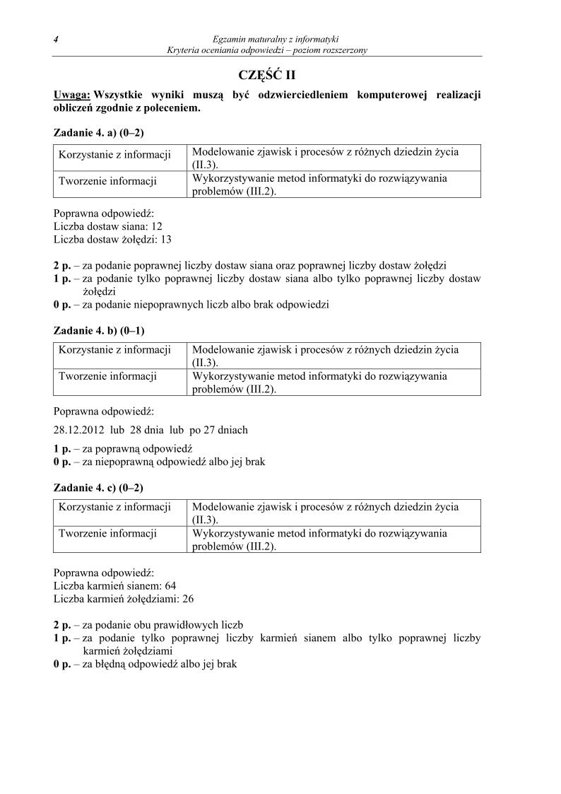 odpowiedzi - informatyka, p. rozszerzony, matura 2013-strona-04