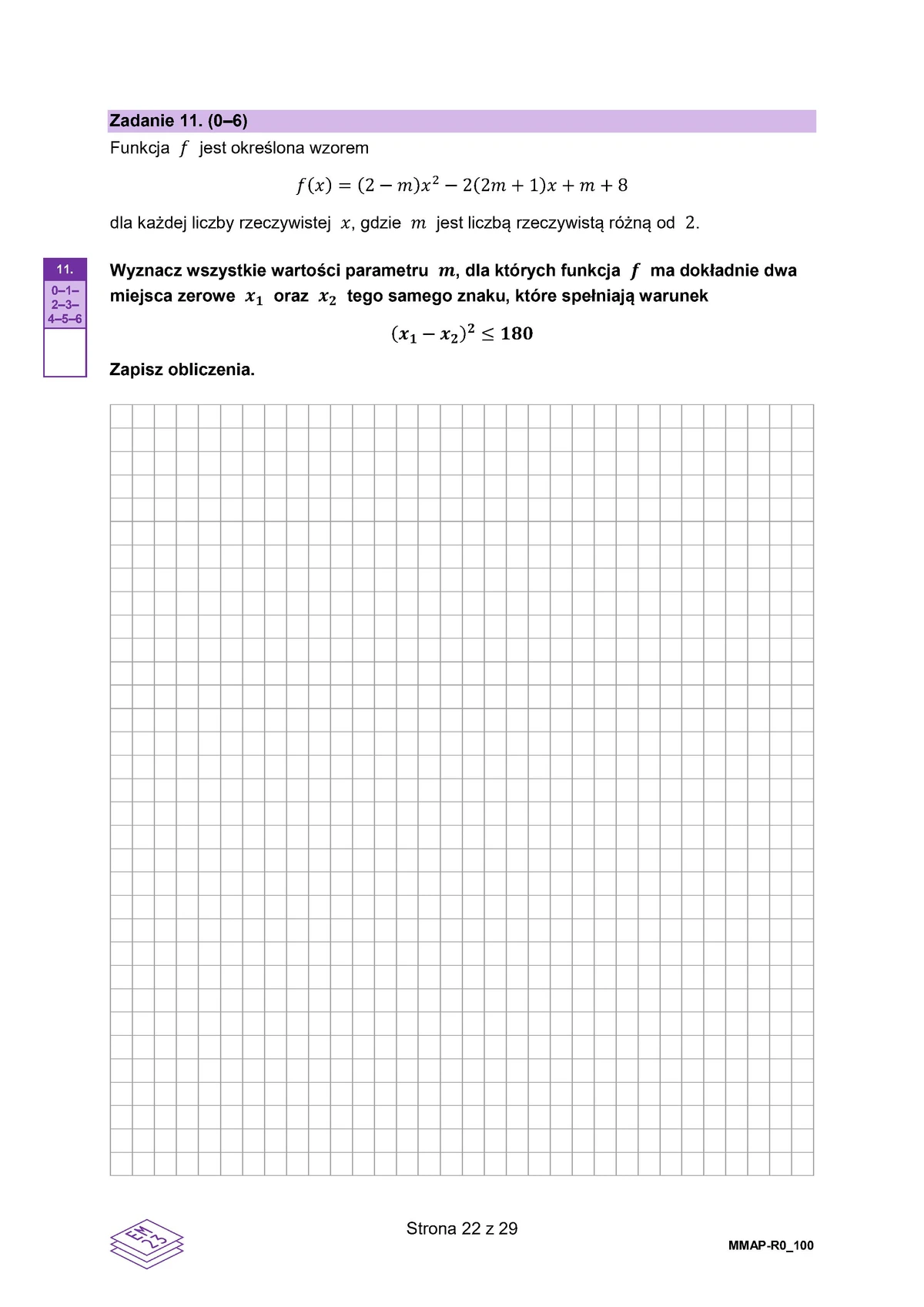 arkusz - matematyka rozszerzony - matura 2025 - maj - 0022