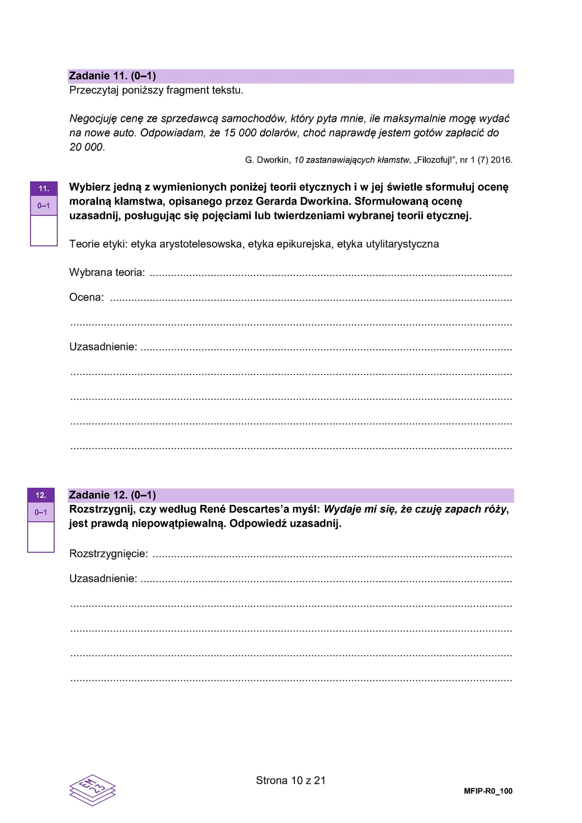 arkusz - filozofia rozszerzony - matura 2025 - maj - 0010