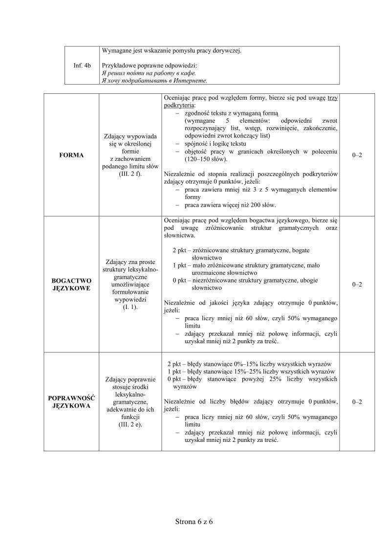 odpowiedzi - j. rosyjski, p. podstawowy, matura 2013-strona-06