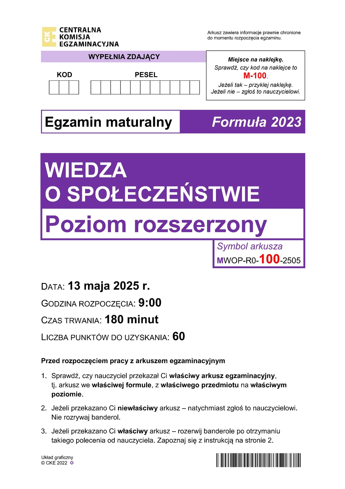 arkusz - WOS rozszerzony - matura 2025 - maj - 0001
