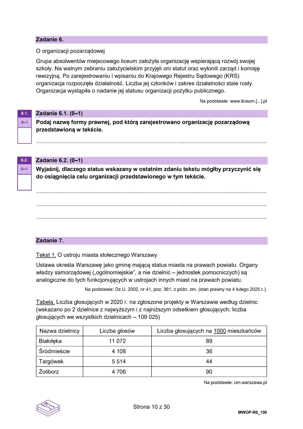 arkusz - WOS rozszerzony - matura 2025 - maj - 0010