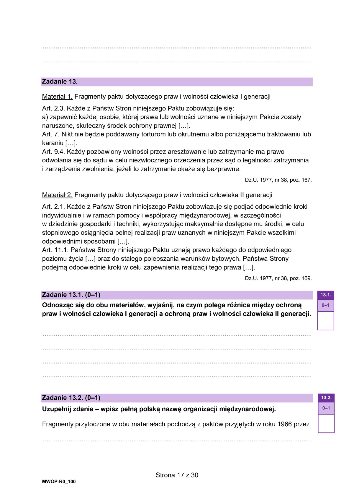 arkusz - WOS rozszerzony - matura 2025 - maj - 0017