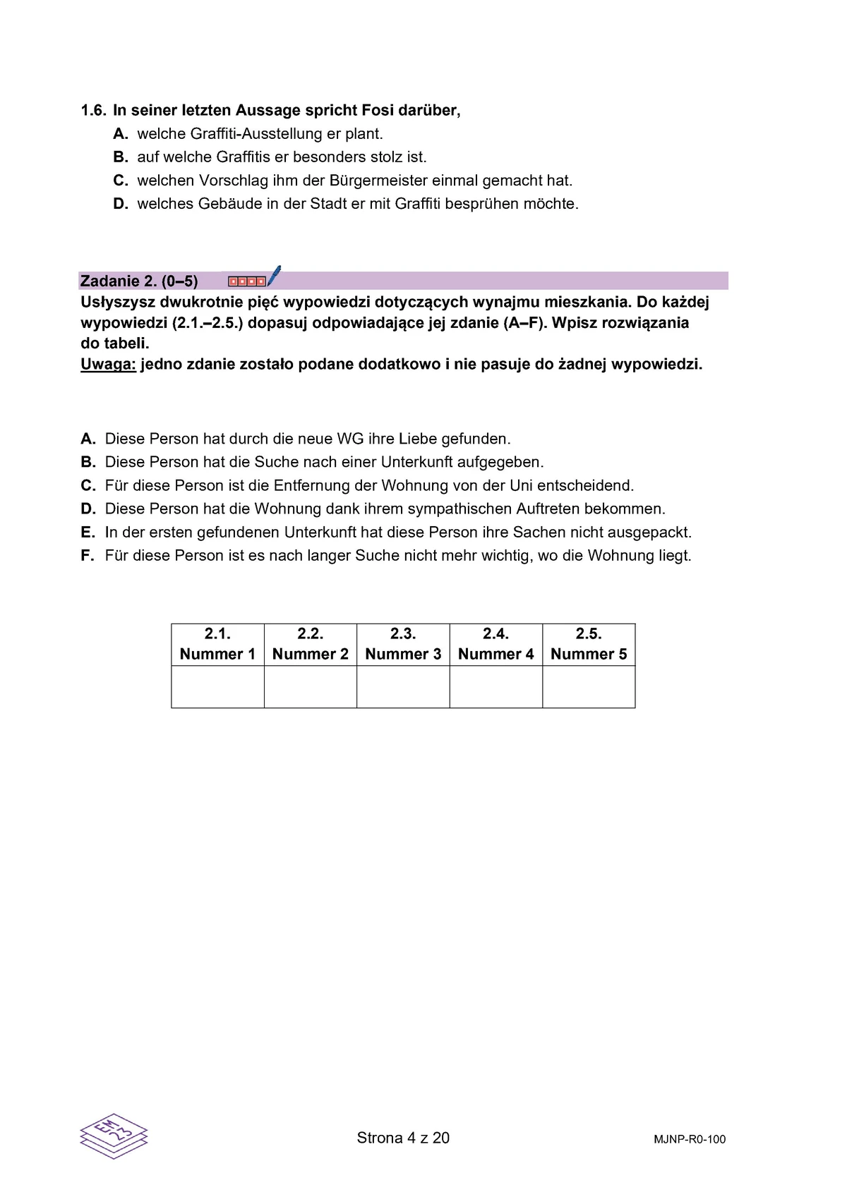 arkusz - niemiecki rozszerzony - matura 2025 - maj - 0004