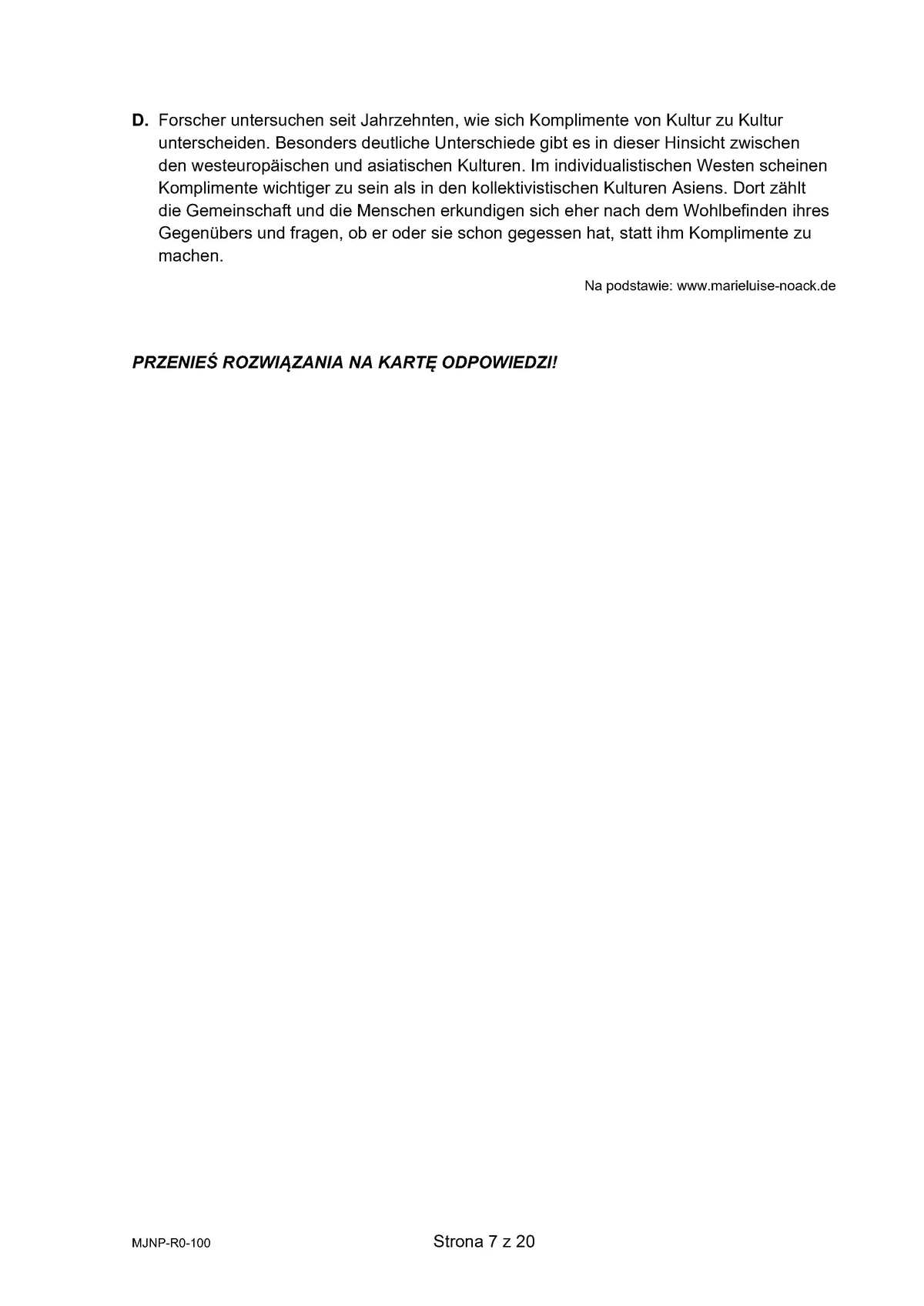 arkusz - niemiecki rozszerzony - matura 2025 - maj - 0007