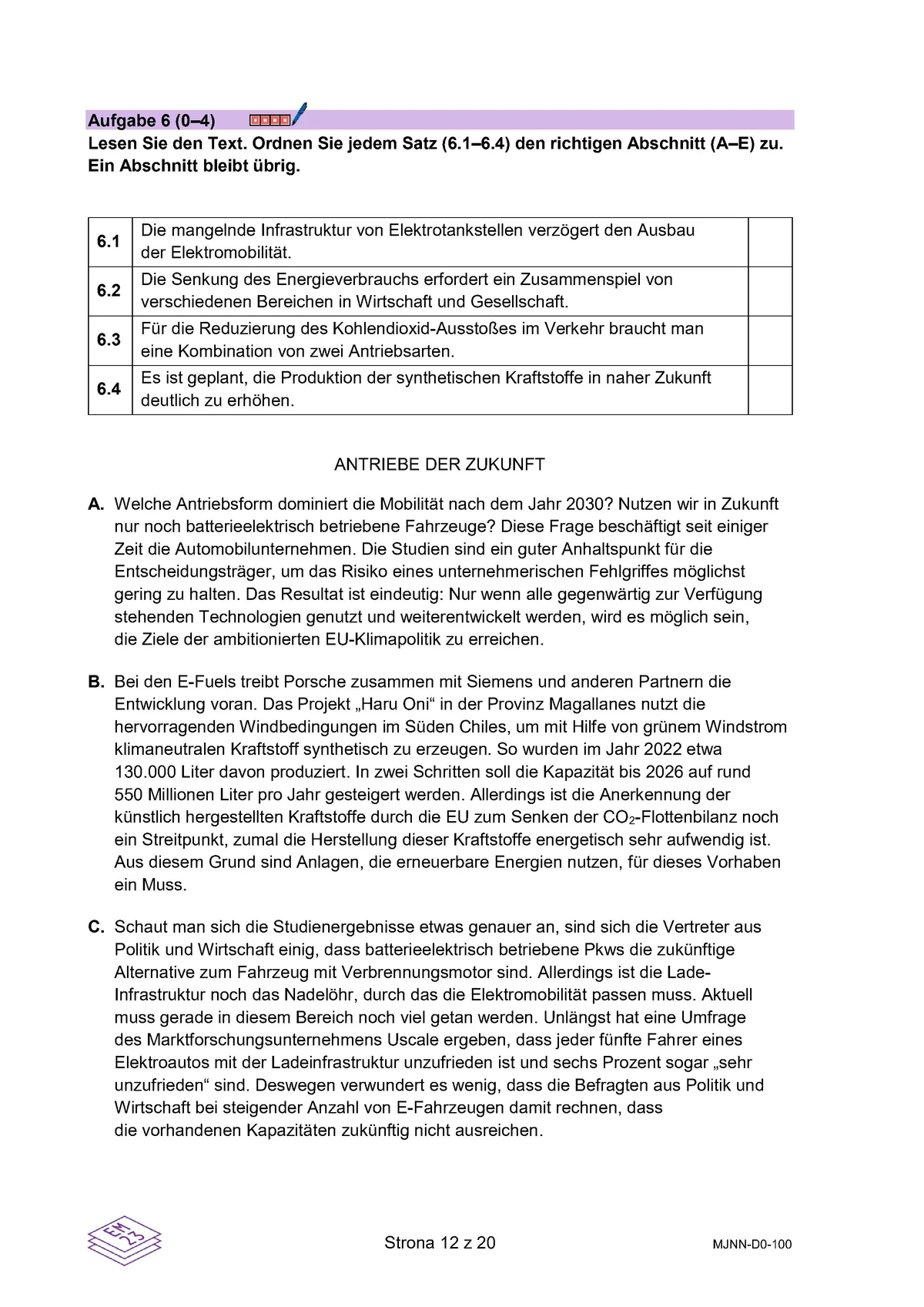 arkusz - niemiecki dwujęzyczny - matura 2025 - maj - 0012