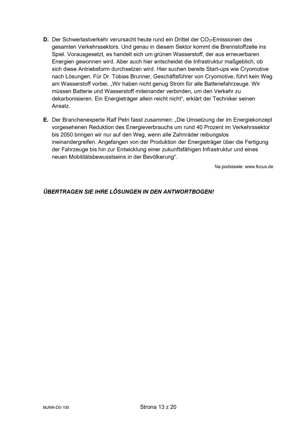 arkusz - niemiecki dwujęzyczny - matura 2025 - maj - 0013