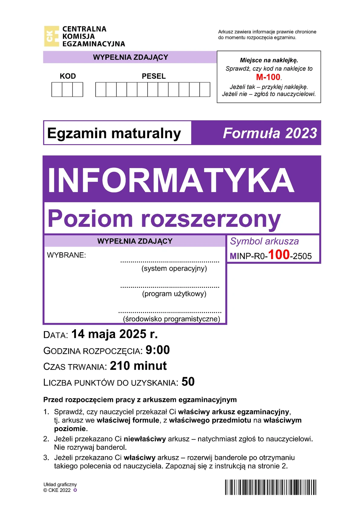 arkusz - informatyka rozszerzony - matura 2025 - maj - 0001