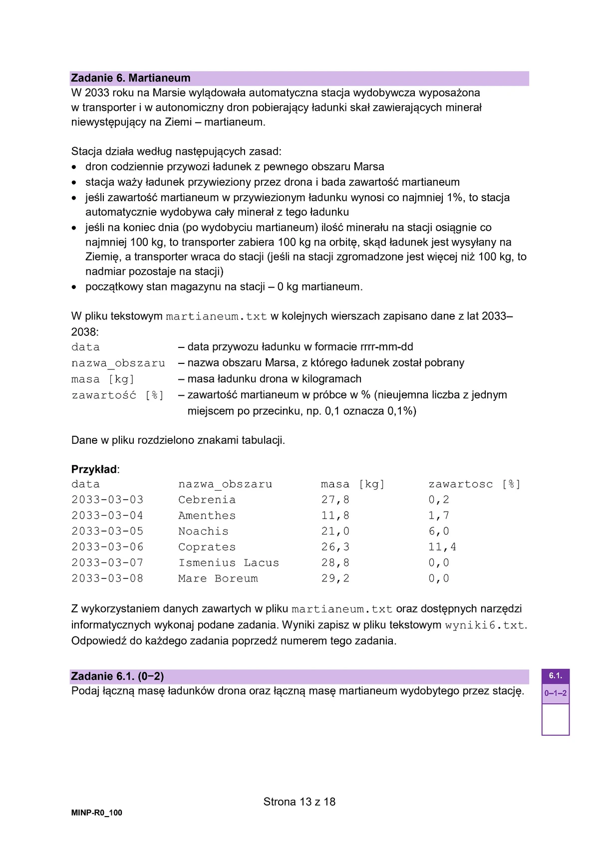arkusz - informatyka rozszerzony - matura 2025 - maj - 0013