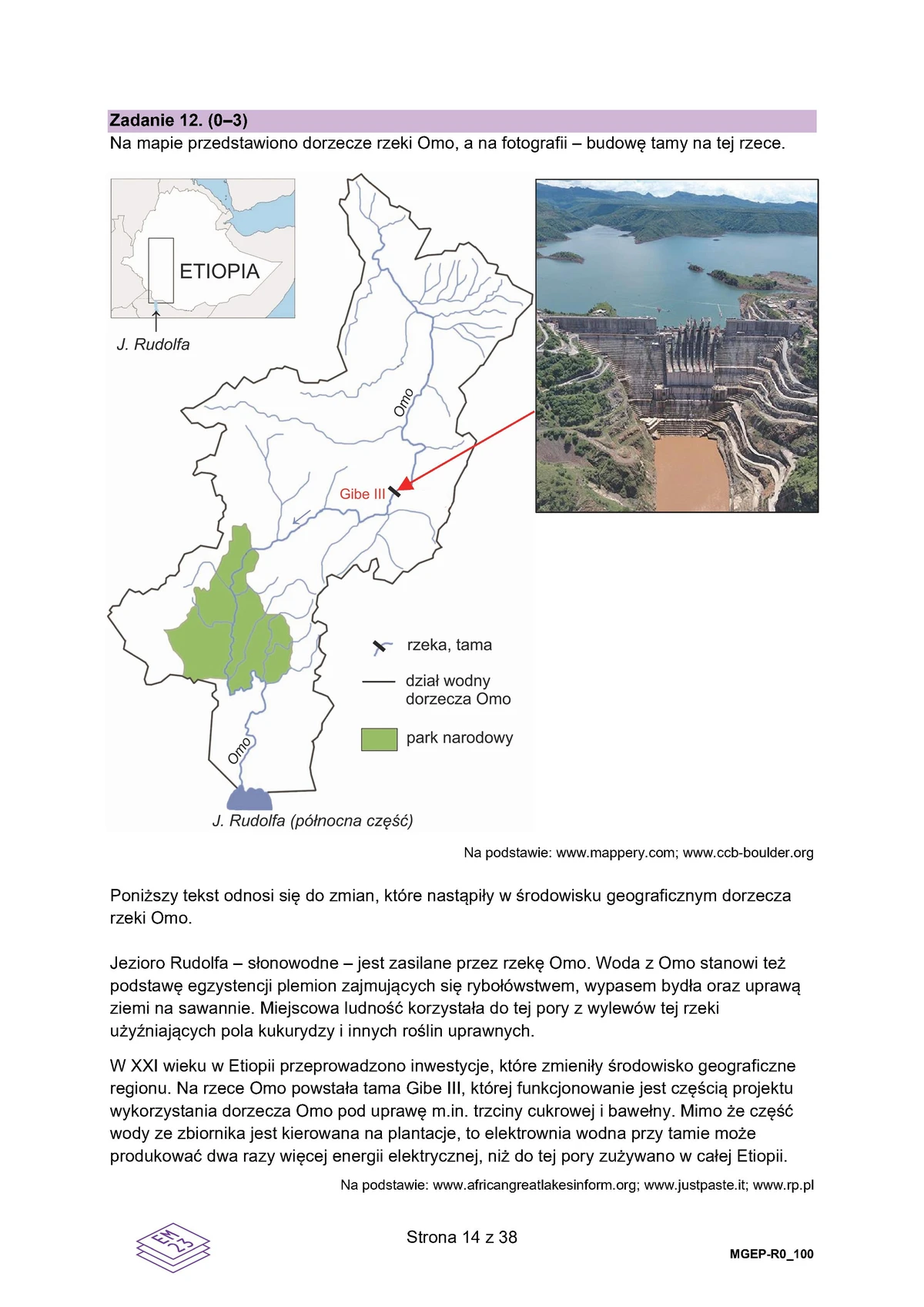 arkusz - geografia rozszerzony - matura 2025 - maj - 0014