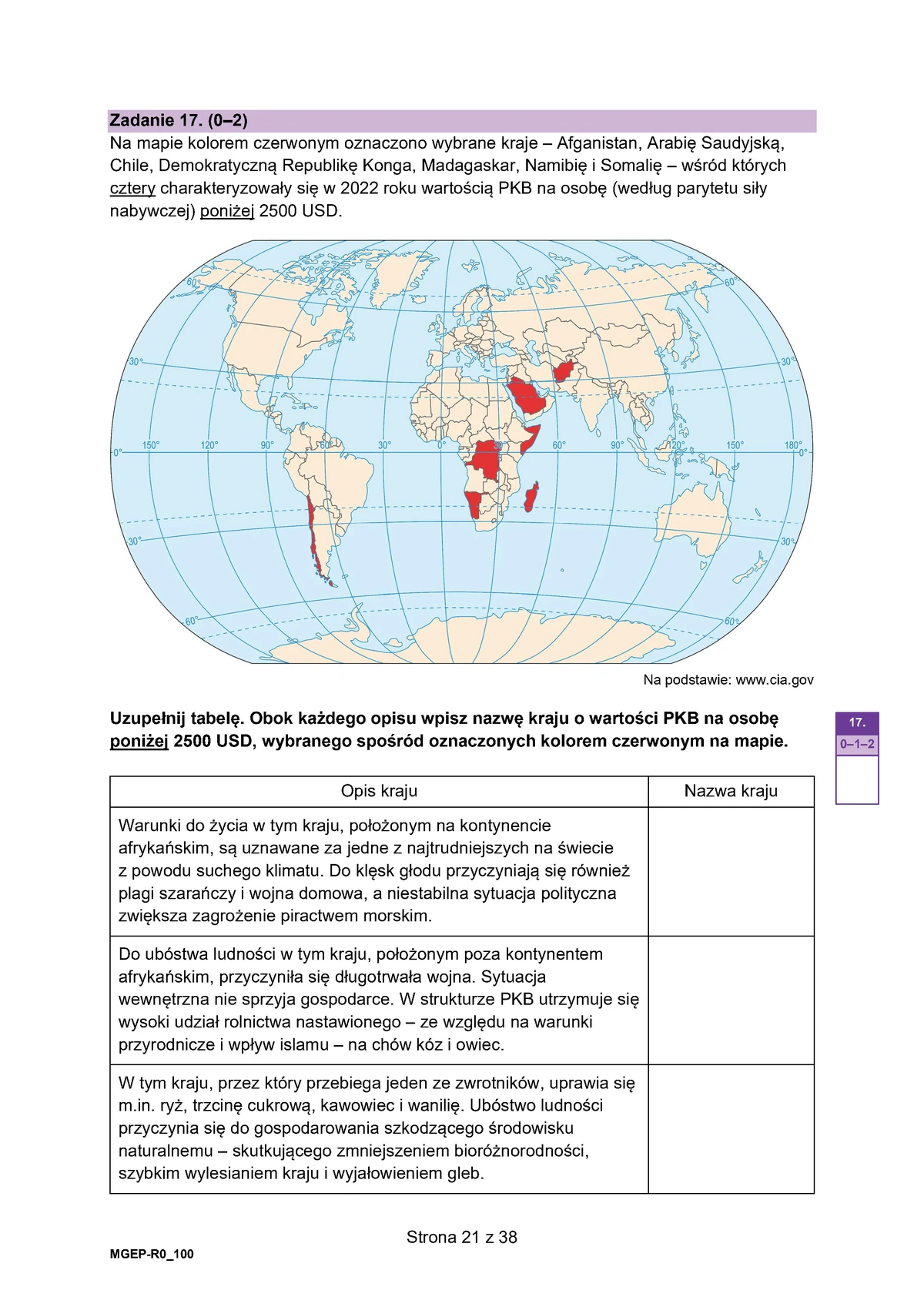 arkusz - geografia rozszerzony - matura 2025 - maj - 0021