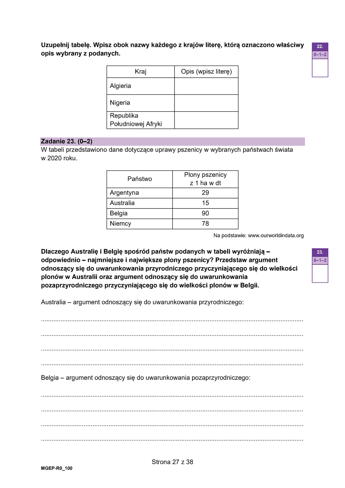 arkusz - geografia rozszerzony - matura 2025 - maj - 0027