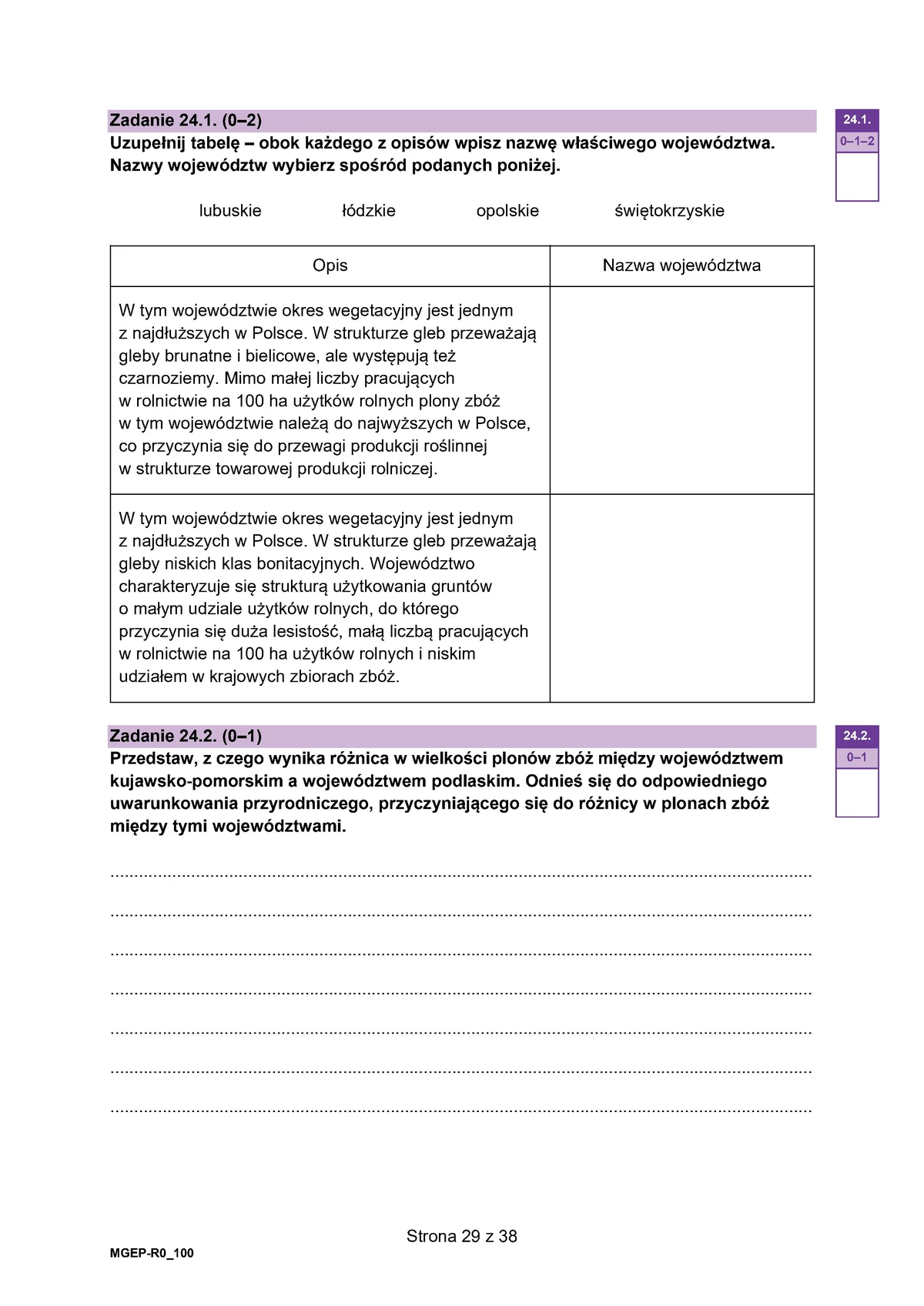 arkusz - geografia rozszerzony - matura 2025 - maj - 0029