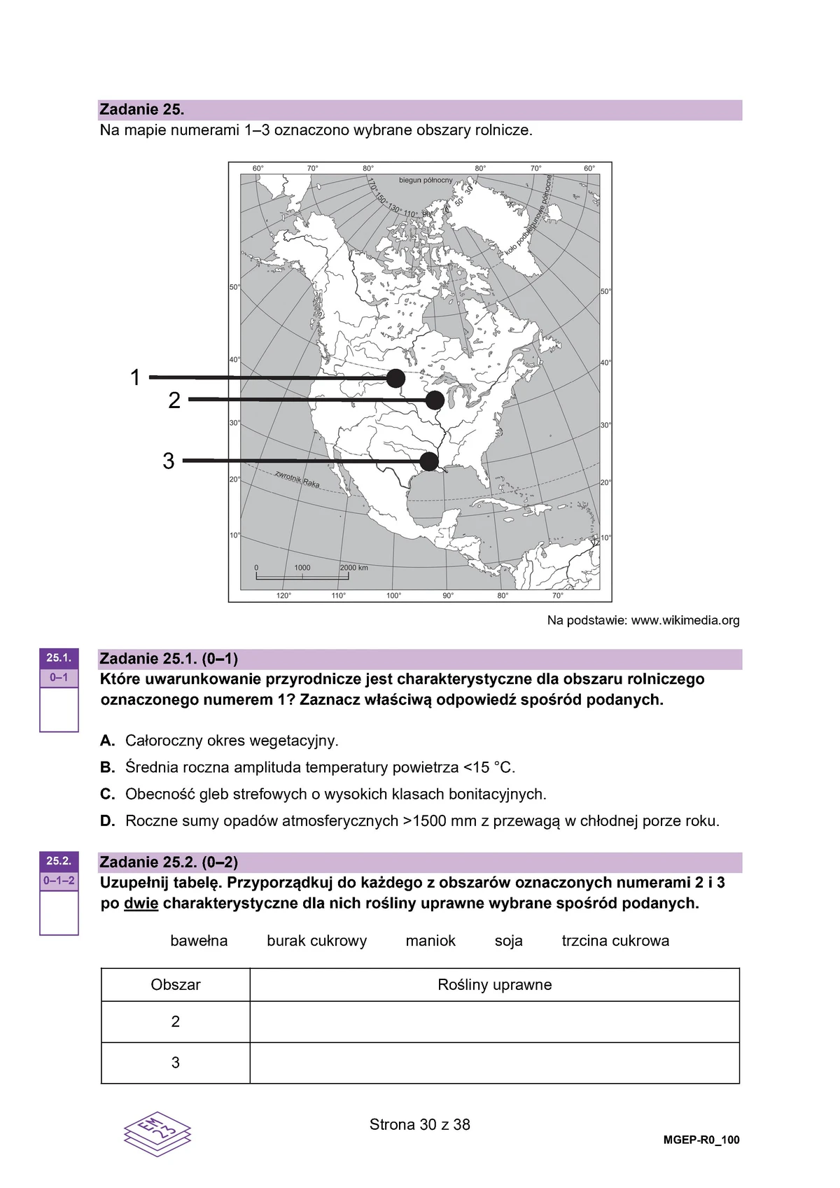 arkusz - geografia rozszerzony - matura 2025 - maj - 0030