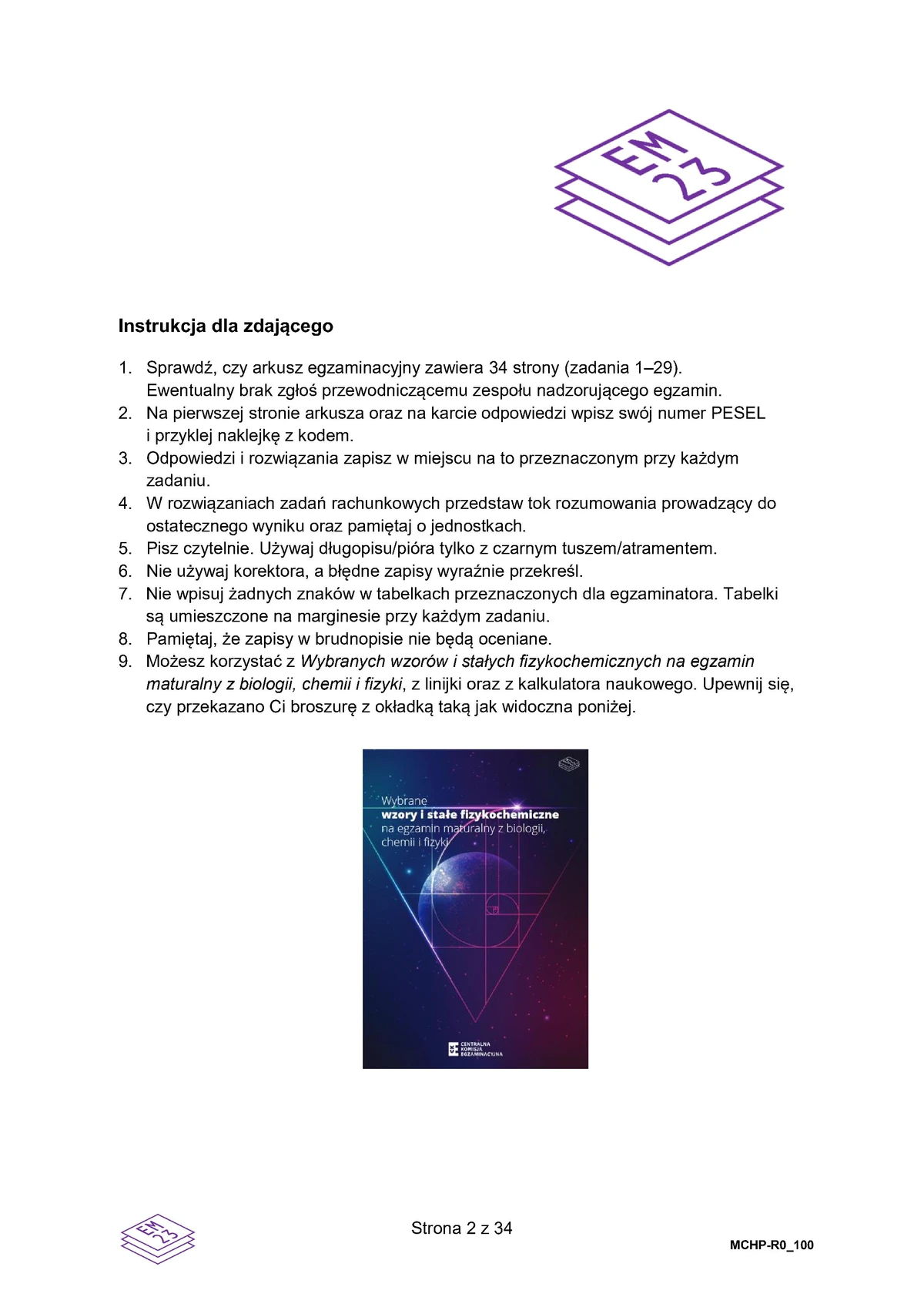 arkusz - chemia rozszerzony - matura 2025 - maj - 0002