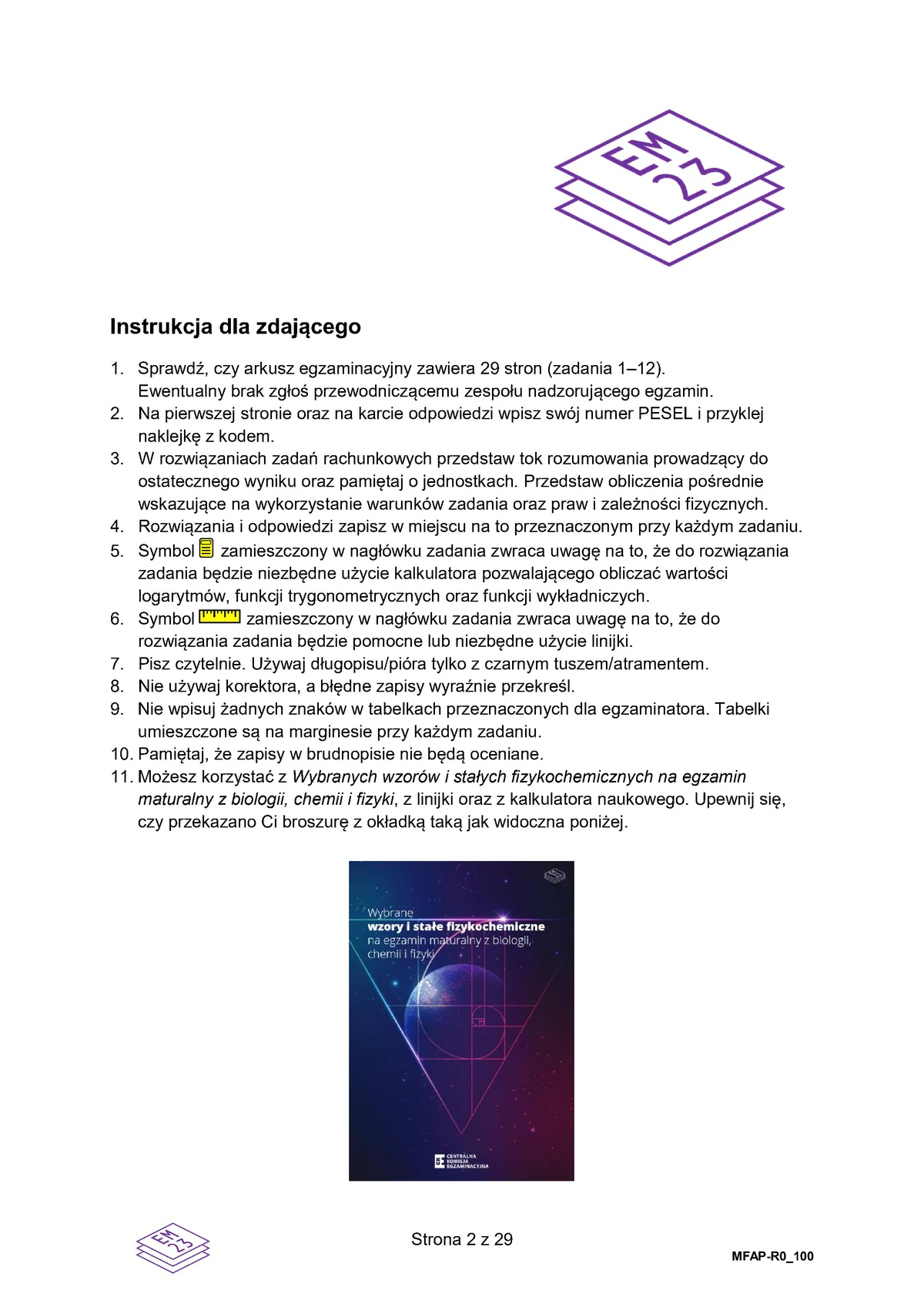 arkusz - fizyka rozszerzony - matura 2025 - maj - 0002