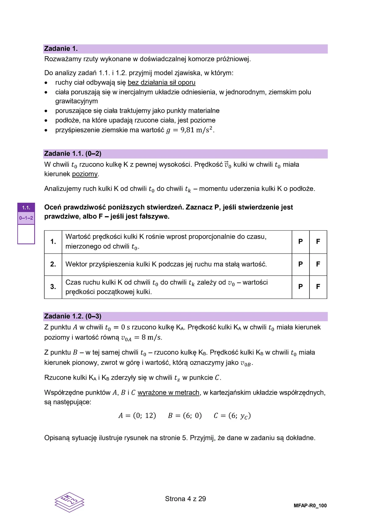 arkusz - fizyka rozszerzony - matura 2025 - maj - 0004