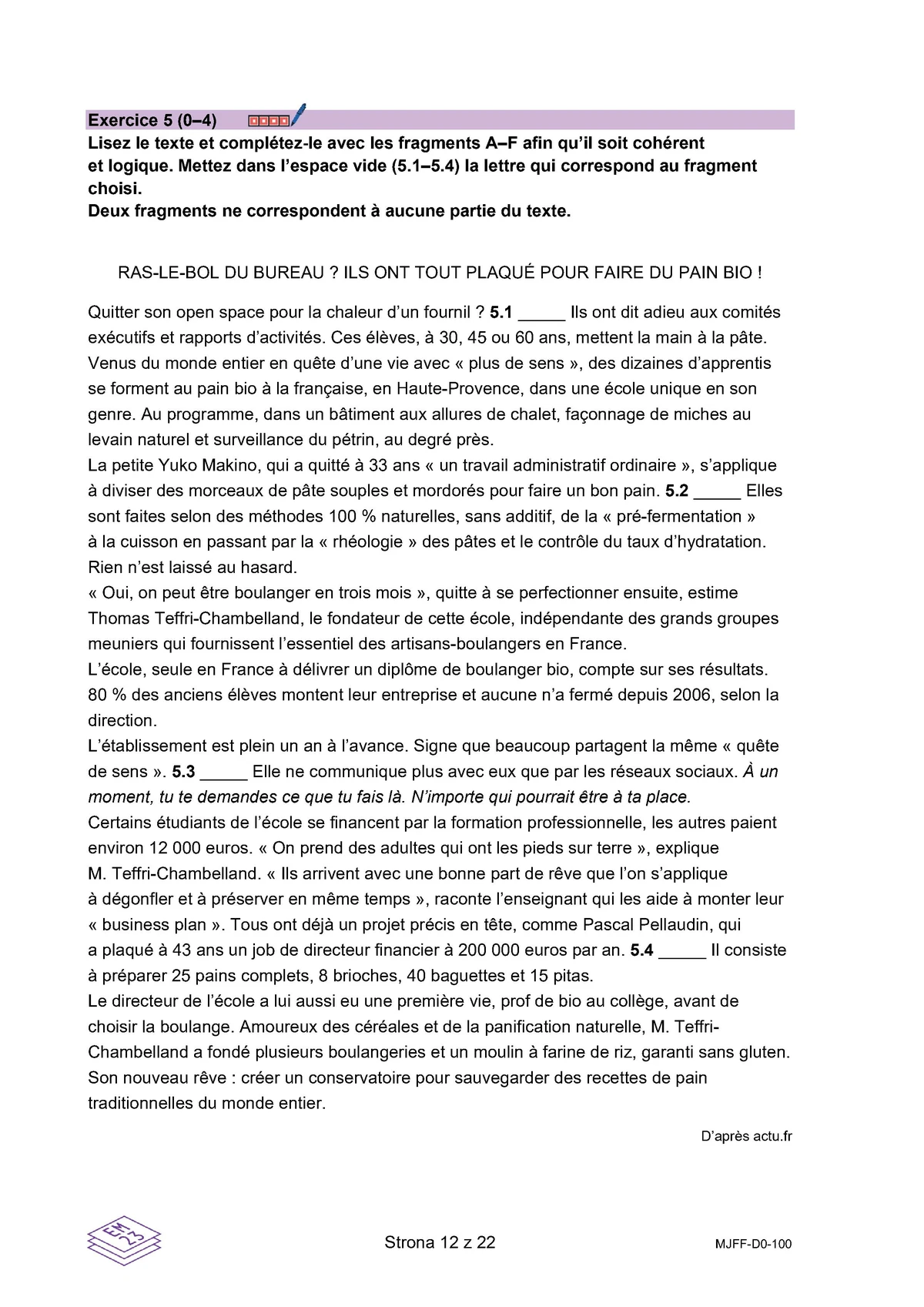arkusz - francuski dwujęzyczny - matura 2025 - maj - 0012