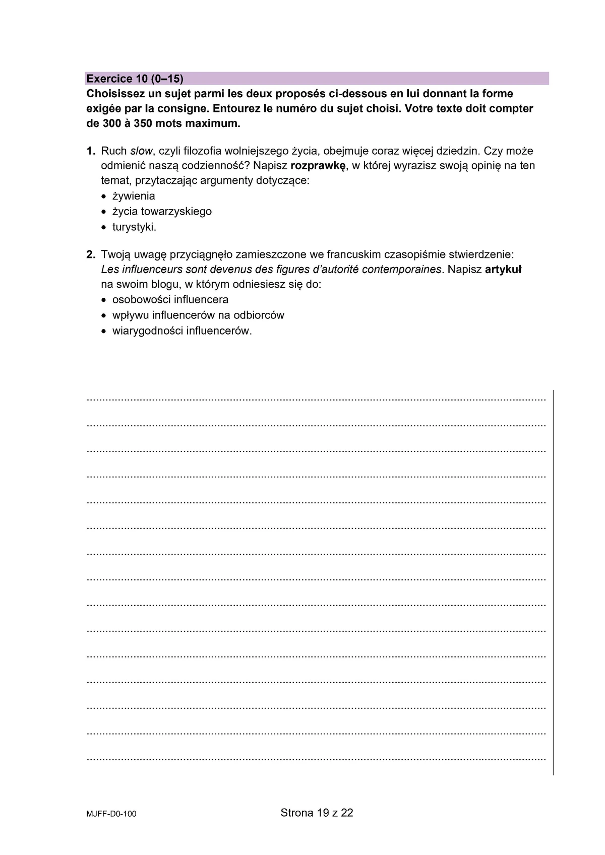 arkusz - francuski dwujęzyczny - matura 2025 - maj - 0019