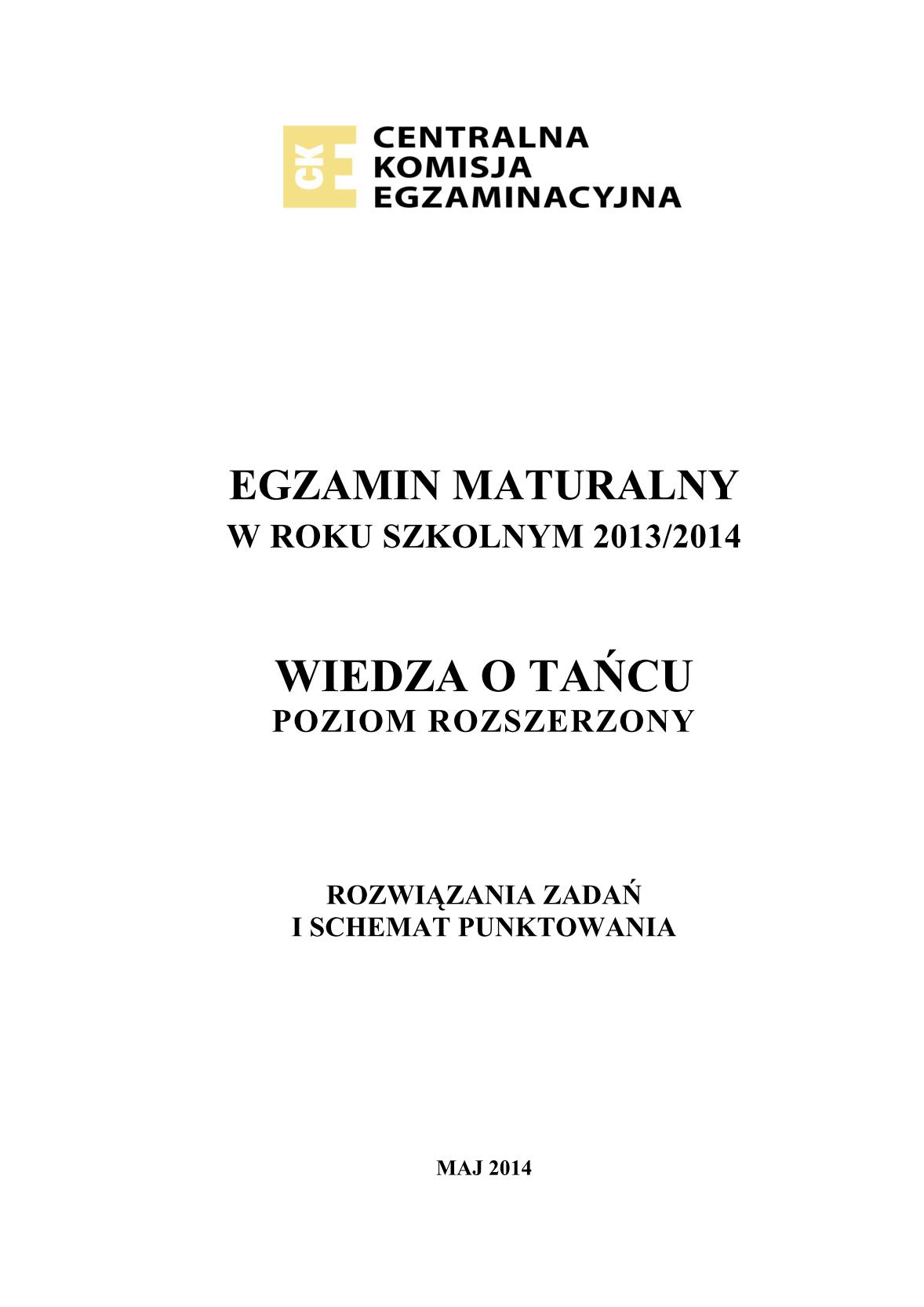 odpowiedzi-wiedza-o-tancu-poziom-rozszerzony-matura-2014-str.1