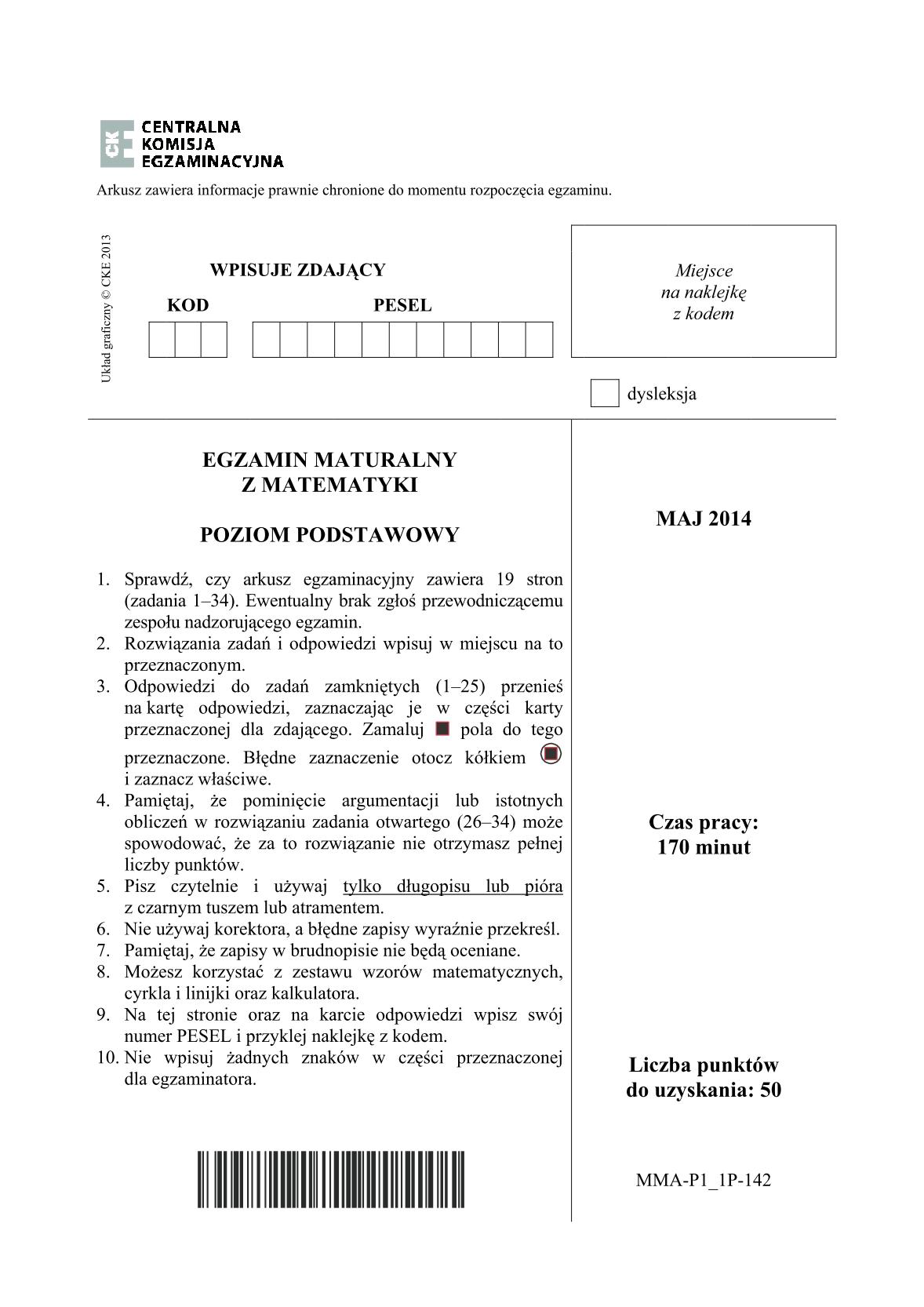 pytania-matematyka-poziom-podstawowy-matura-2014-str.1