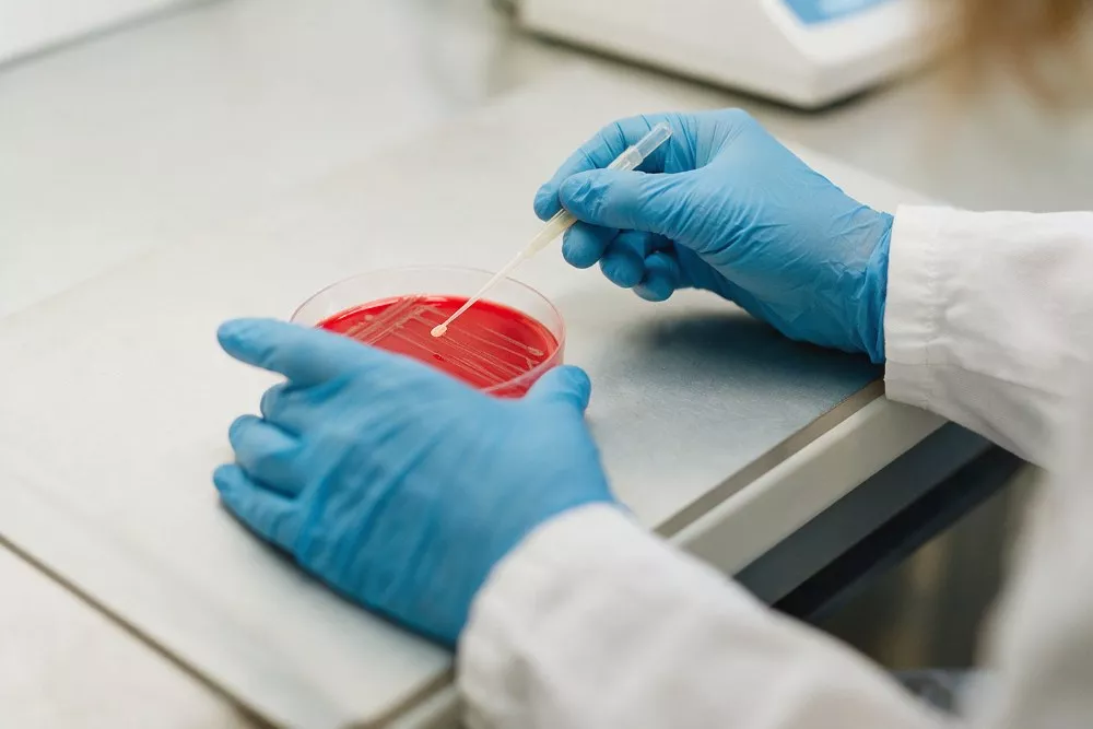 Mikrobiolog-test