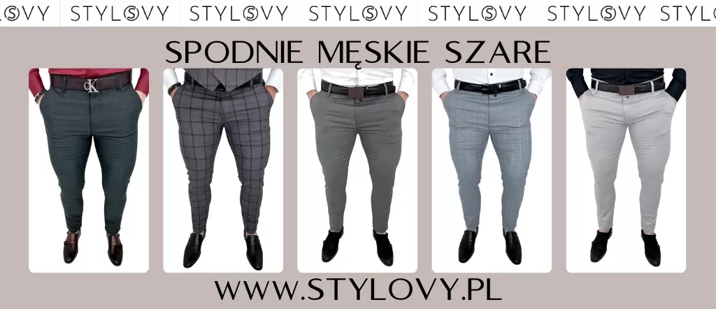EMA: szare spodnie