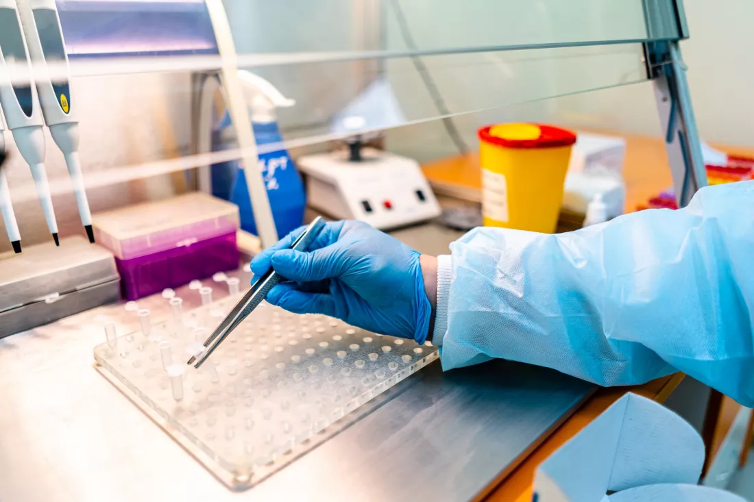 peseta-przenosi-probki-w-laboratorium-analitycznym