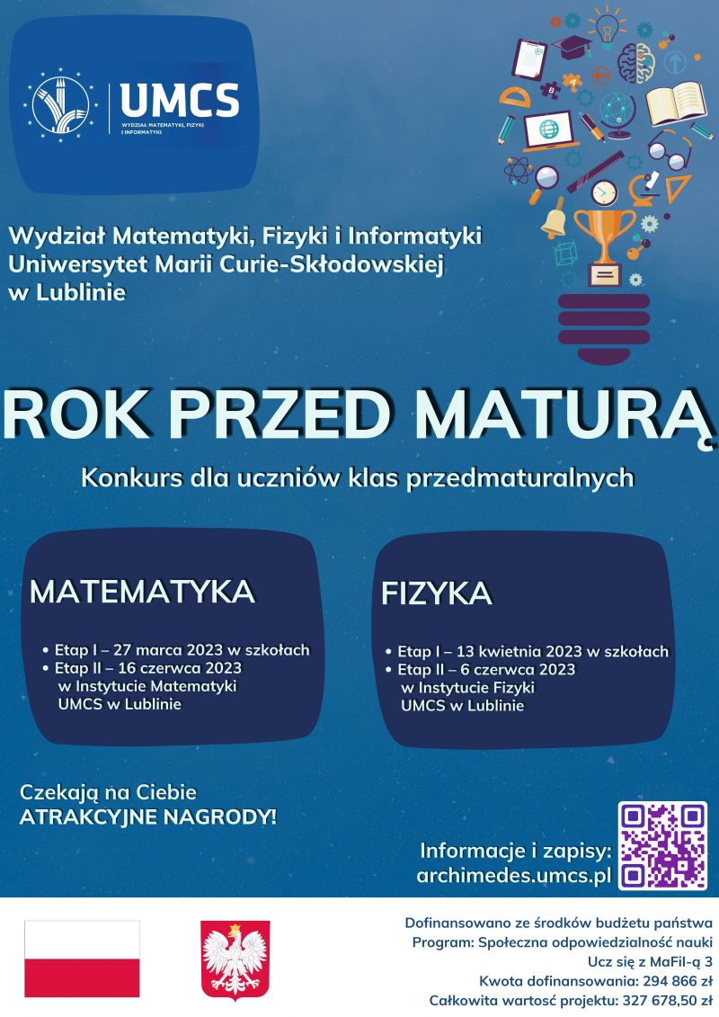 Konkursy Rok przed Maturą