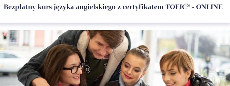Wyższa Szkoła Bankowa, kurs angielskiego, certyfikat